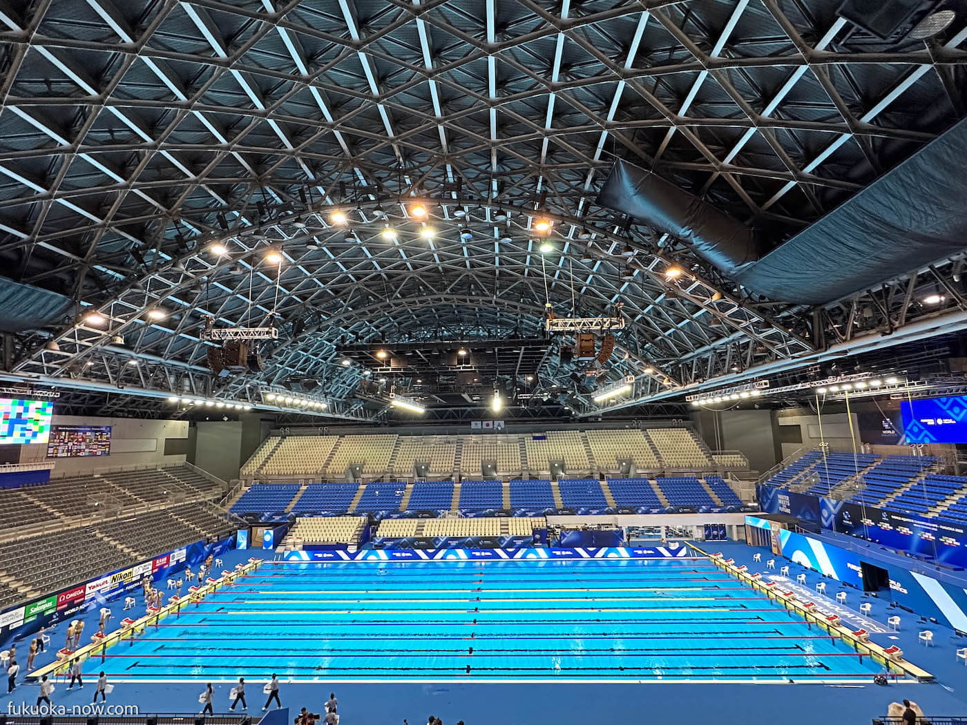 Fukuoka Unveils Pools for World Swim Championships Fukuoka Now